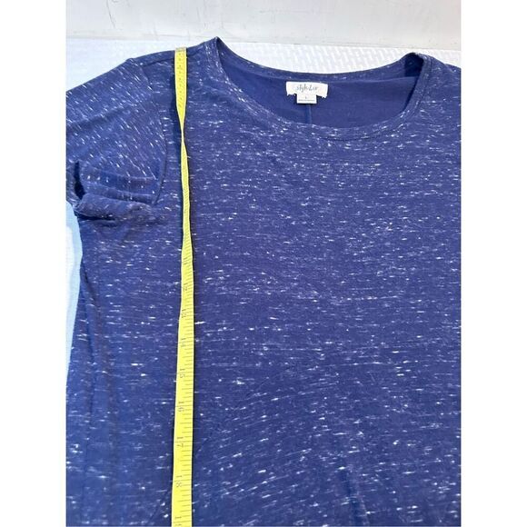 Style & Co. knit dress large blue - Picture 7 of 8